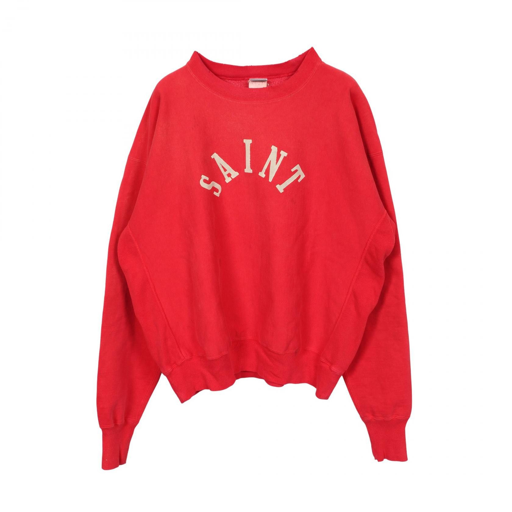 Other Other Saint Michael Logo Print Damaged Sweatshirt Others Sweatshirts & Hoodies DUTY FREE for USA Size ONE SIZE - 1 Thumbnail