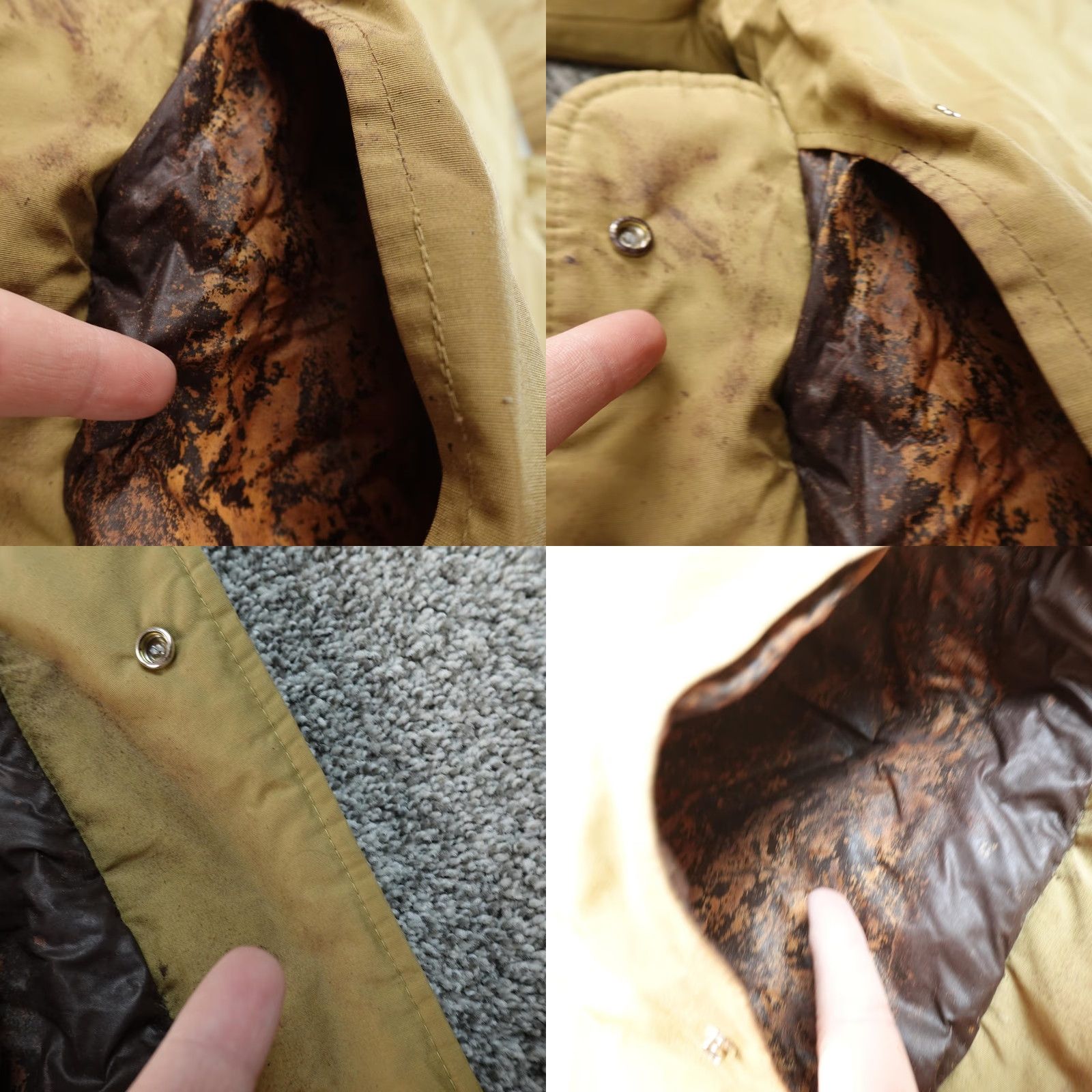 Camel VTG Camel Down Jacket Mens M Brown Shooting Puffer Hunting Field Coat Outdoor Jacket Coat Morphed Size US M / EU 48-50 / 2 - 10 Thumbnail