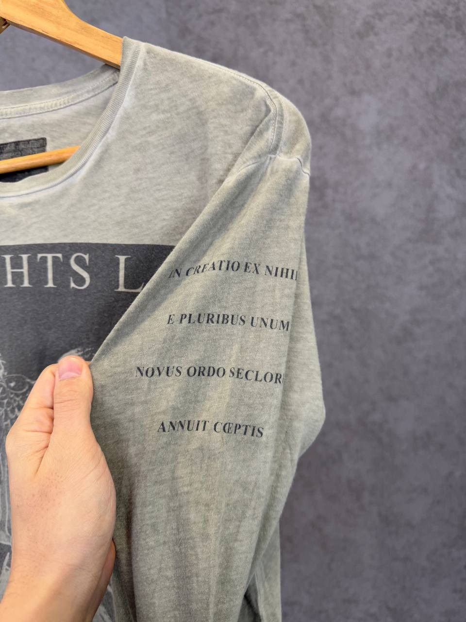 Allsaints Allsaints vintage designer art avant garde longsleeve Size US S / EU 44-46 / 1 - 6 Thumbnail