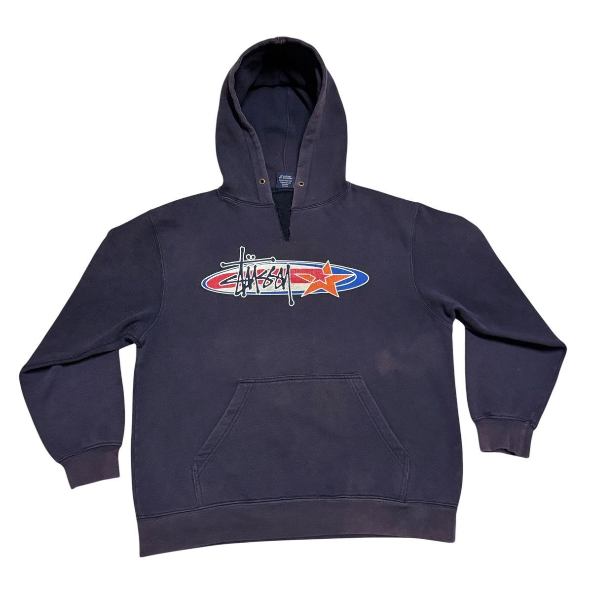 Stussy Vintage Stussy Hoodie Medium Made in Usa Size US M / EU 48-50 / 2 - 1 Thumbnail