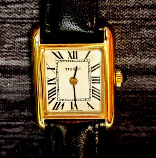 Tissot Antique Tissot Rare Mechanical Watch Gold Keeps Great  display picture 1