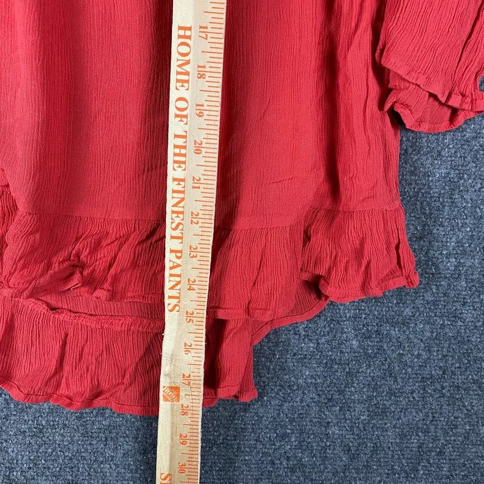Other Chelsea & Theodore Blouse Women's Medium 100% Rayon Adults M Size M / US 6-8 / IT 42-44 - 5 Thumbnail