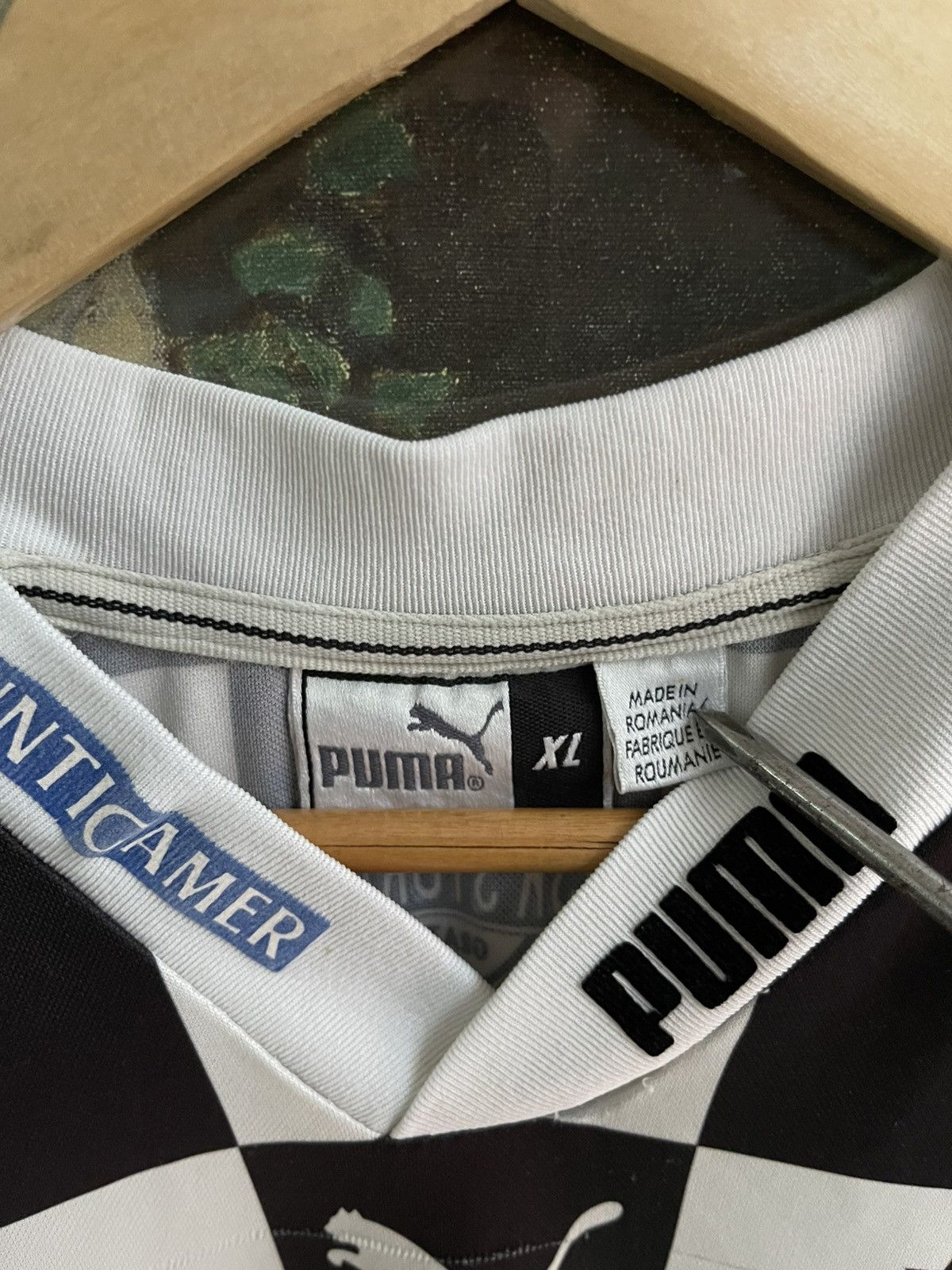Puma Vintage Sturm Graz 2002-03 Home Jersey Kienzl #12 matchworn Size US XL / EU 56 / 4 - 3 Thumbnail