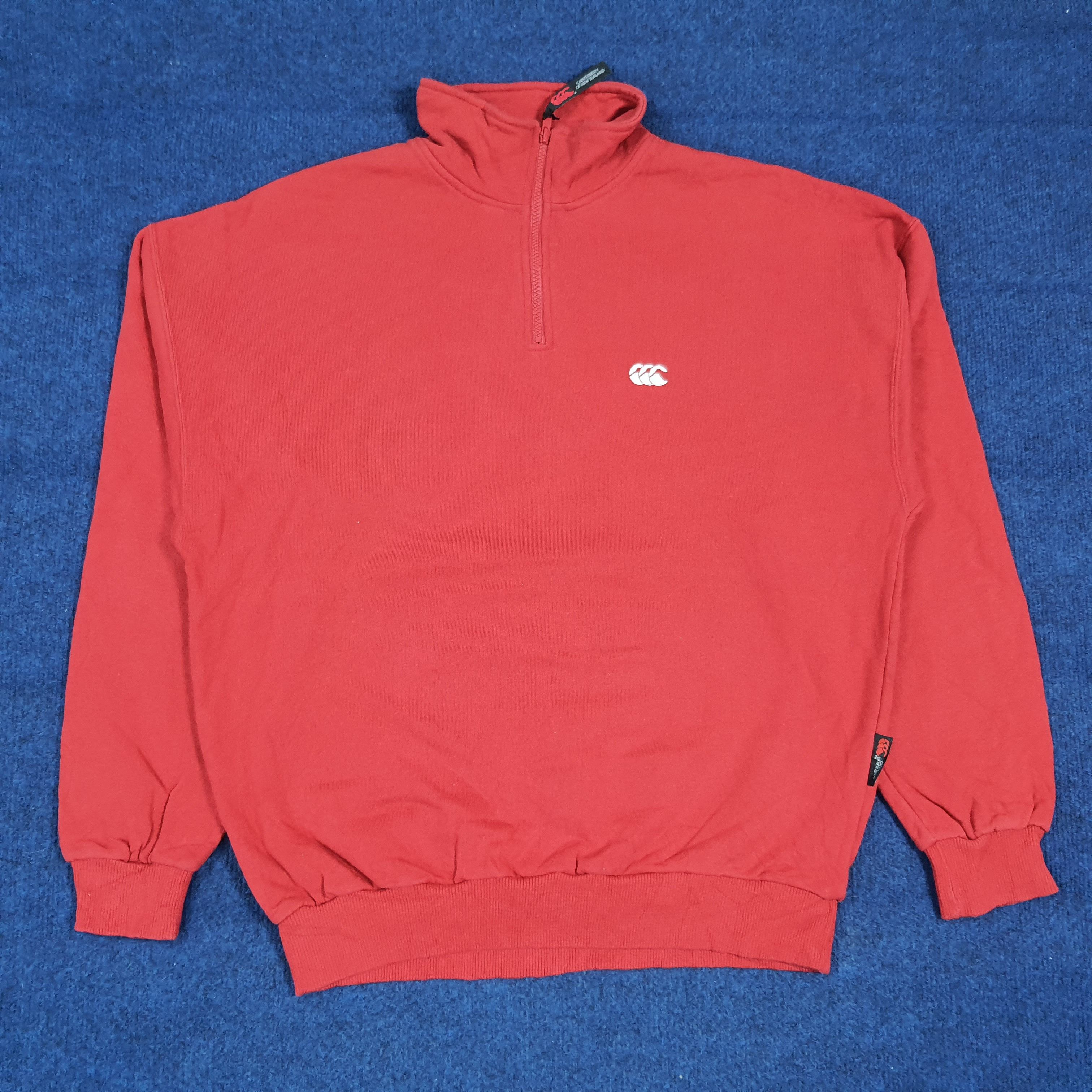 Canterbury of New Zealand Vintage Canterbury of New Zealand 1/4 Zip Sweatshirt C283N3 Size US M / EU 48-50 / 2 - 1 Thumbnail