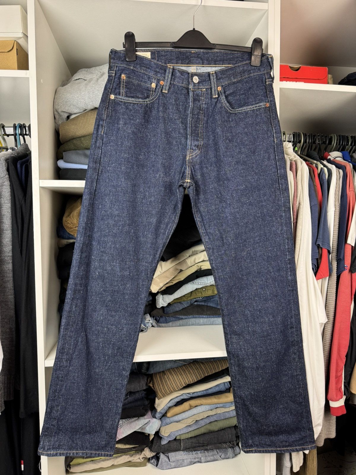 Levi's Levi's 501 Premium Selvedge Denim Jeans W32 L30 Size US 32 / EU 48 - 3 Thumbnail