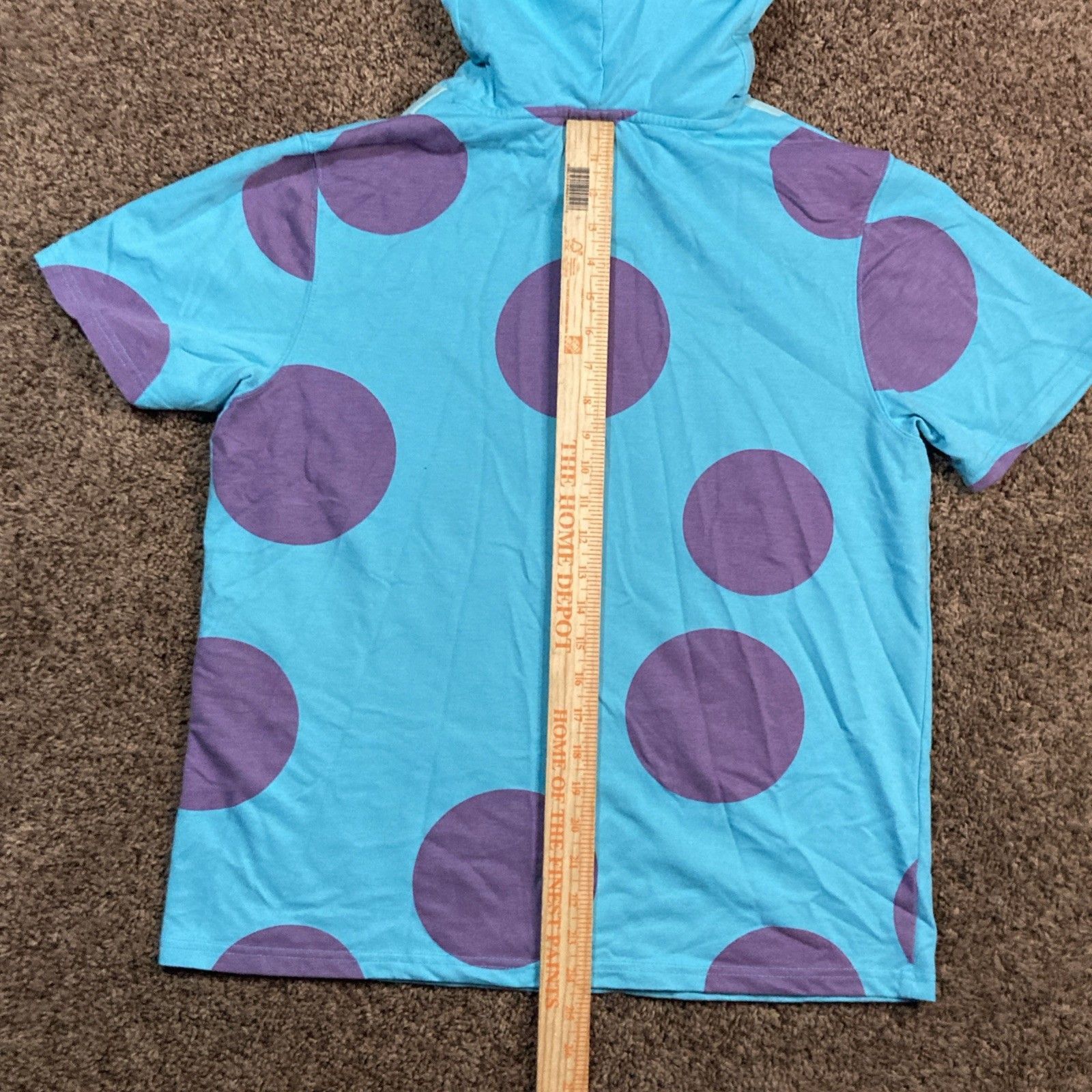 Disney Disney x Pixar Sully Monster Inc Hoodie Shirt Size L Cosplay Size US L / EU 52-54 / 3 - 8 Thumbnail