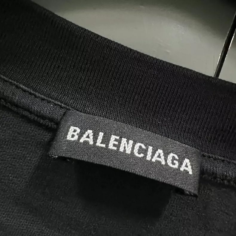 Balenciaga Balenciaga Black Short Sleeve Size US XL / EU 56 / 4 - 3 Thumbnail