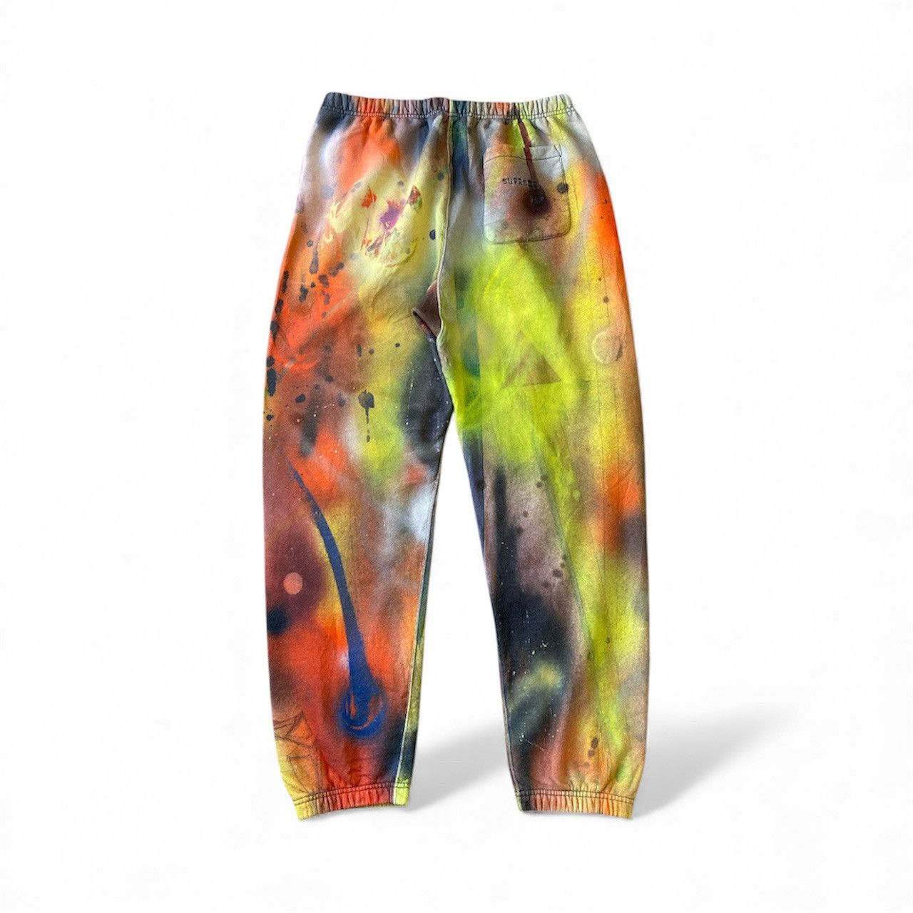 Supreme SS20 Supreme Rammellzee Multicolor Sweatpants Size US 32 / EU 48 - 2 Thumbnail