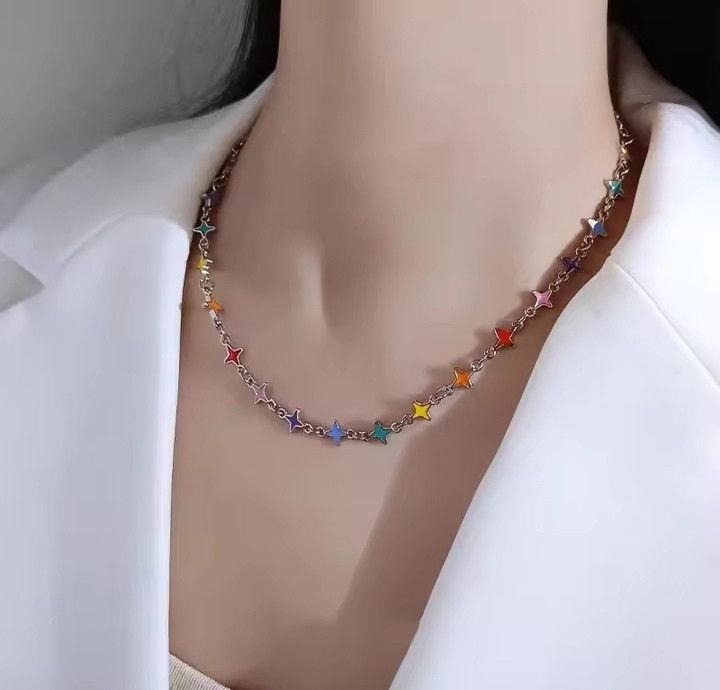 Jewelry Cool Star Cross Chain Size ONE SIZE - 3 Thumbnail