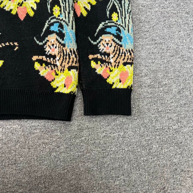 Gucci Gucci Year of the Tiger Limited Wool Knitted Round-neck Swe Size US M / EU 48-50 / 2 - 3 Thumbnail