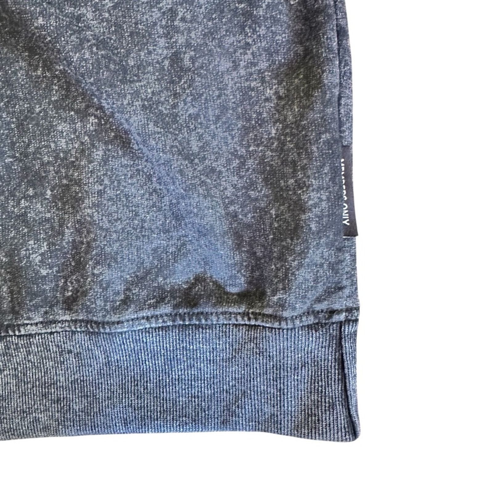 Members Only Members Only Crewneck Sweatshirt – Black/Gray – Size S – EUC Size S / US 4 / IT 40 - 3 Thumbnail