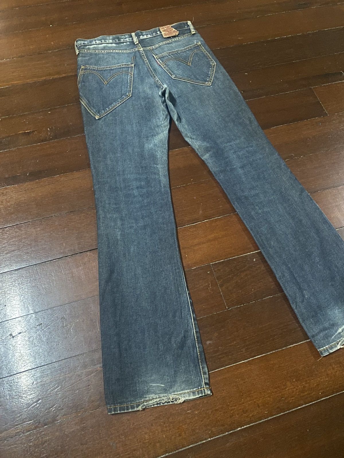 If Six Was Nine Y2K Flare Jeans Levis 517 Japan Denim Bootcut mud wash Size US 32 / EU 48 - 11 Thumbnail