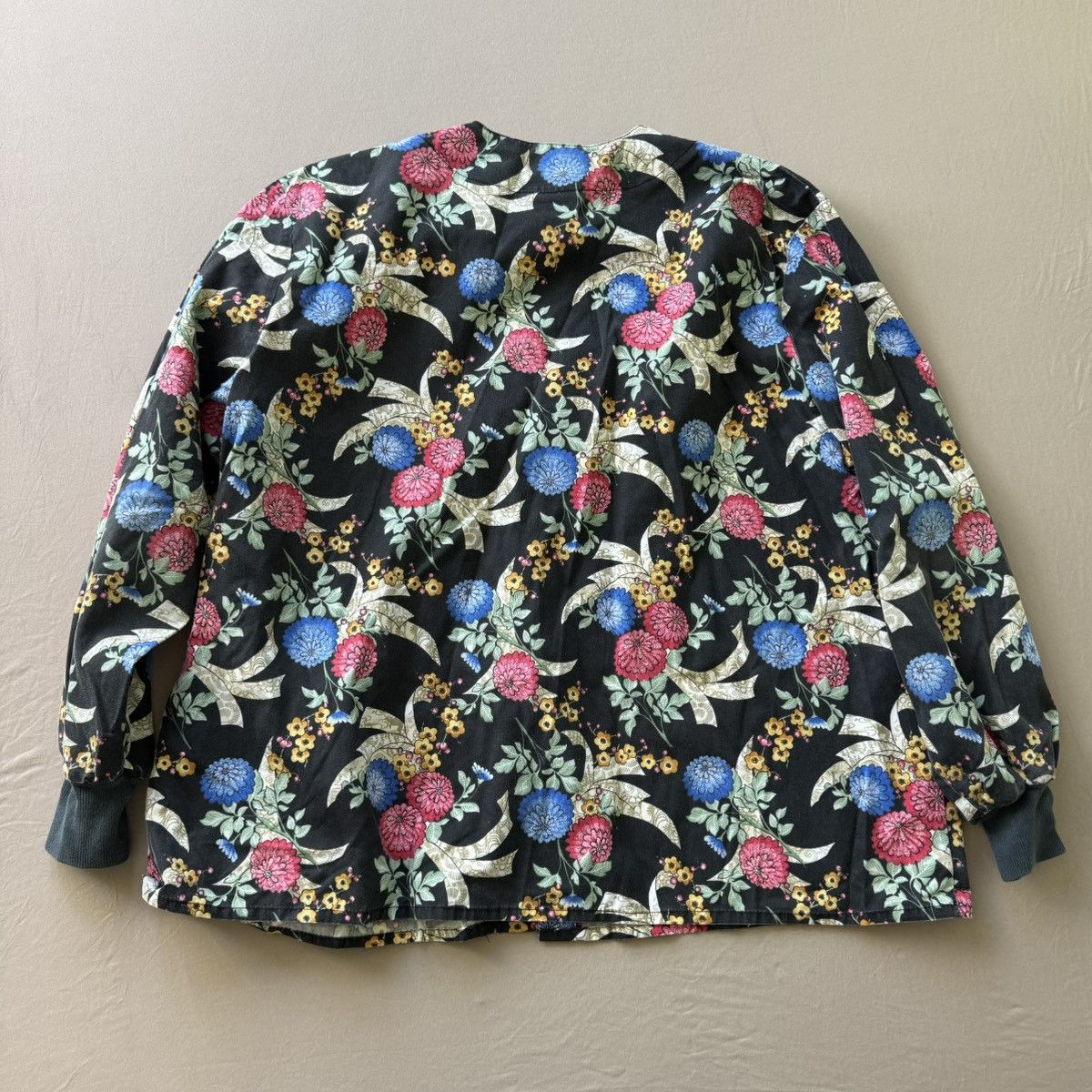 Other Vintage Stars Scrubs Floral House Shirt Size 3XL / US 20-22 - 2 Thumbnail