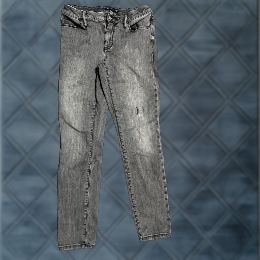 Vintage Vera Wang Simply Vera Skinny Jeans Size 8 Black Women Size 30" / US 8 / IT 44 - 1 Thumbnail