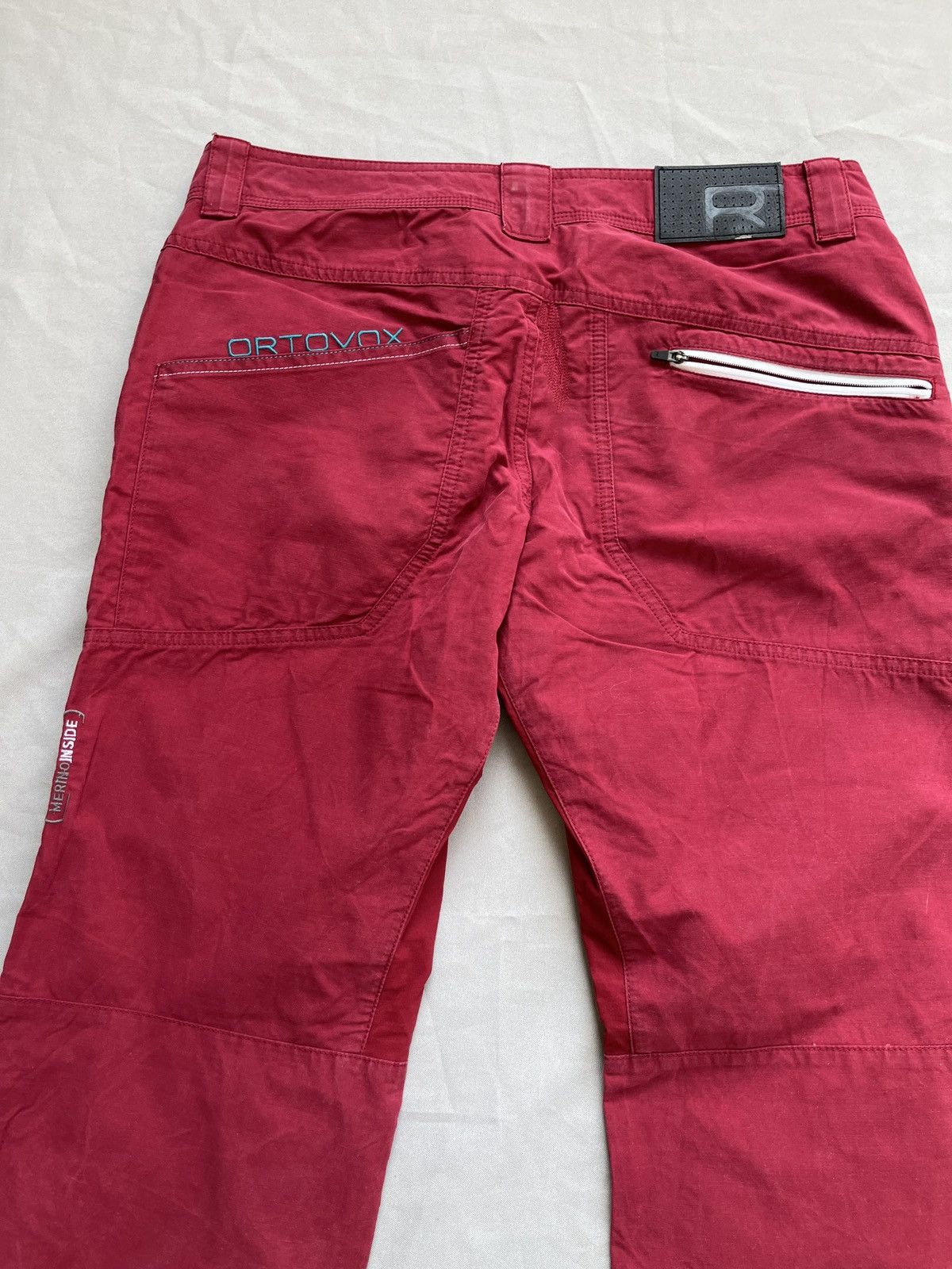 ORTOVOX ORTOVOX Red Outdoor Pants S Size 26" / US 2 / IT 38 - 19 Thumbnail