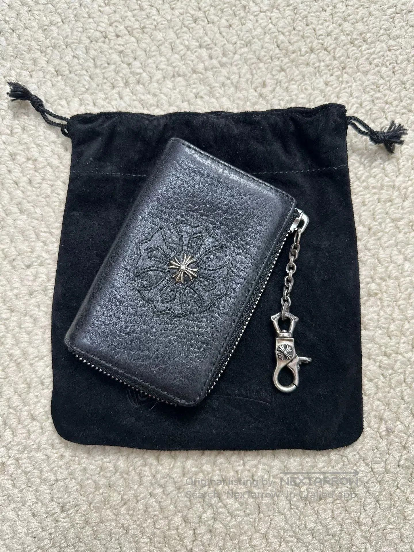 Chrome Hearts Chrome Hearts Cross Lobster Clasp Coin Purse. Size ONE SIZE - 1 Thumbnail