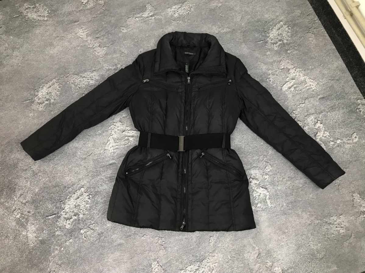 Polo Ralph Lauren Polo Ralph Lauren Black Belted Lux Basic Down Jacket Size S / US 4 / IT 40 - 2 Thumbnail