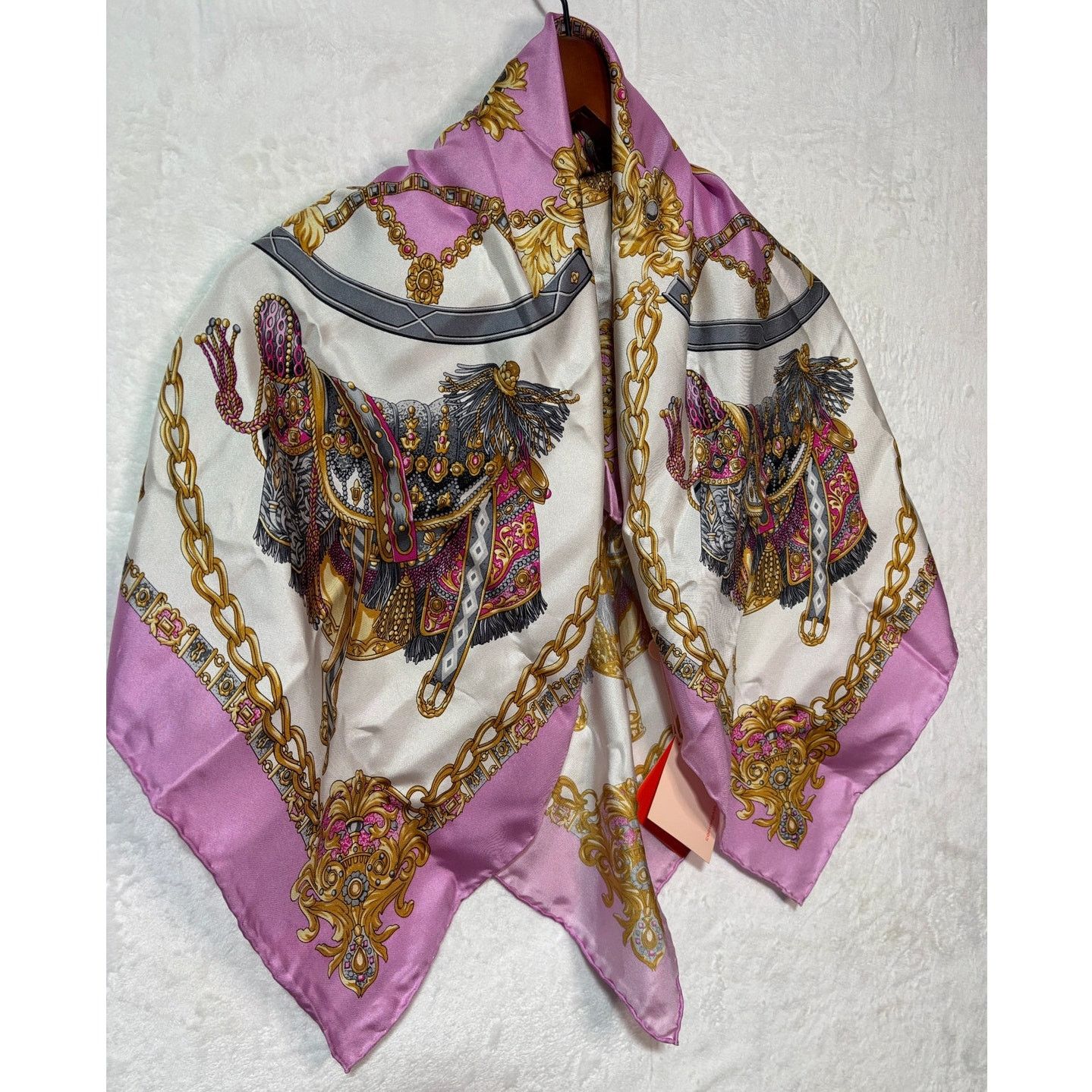 Other COCHNI ITALY 100% Silk Square Scarf Bandana Hijab | NWT Size ONE SIZE - 3 Thumbnail