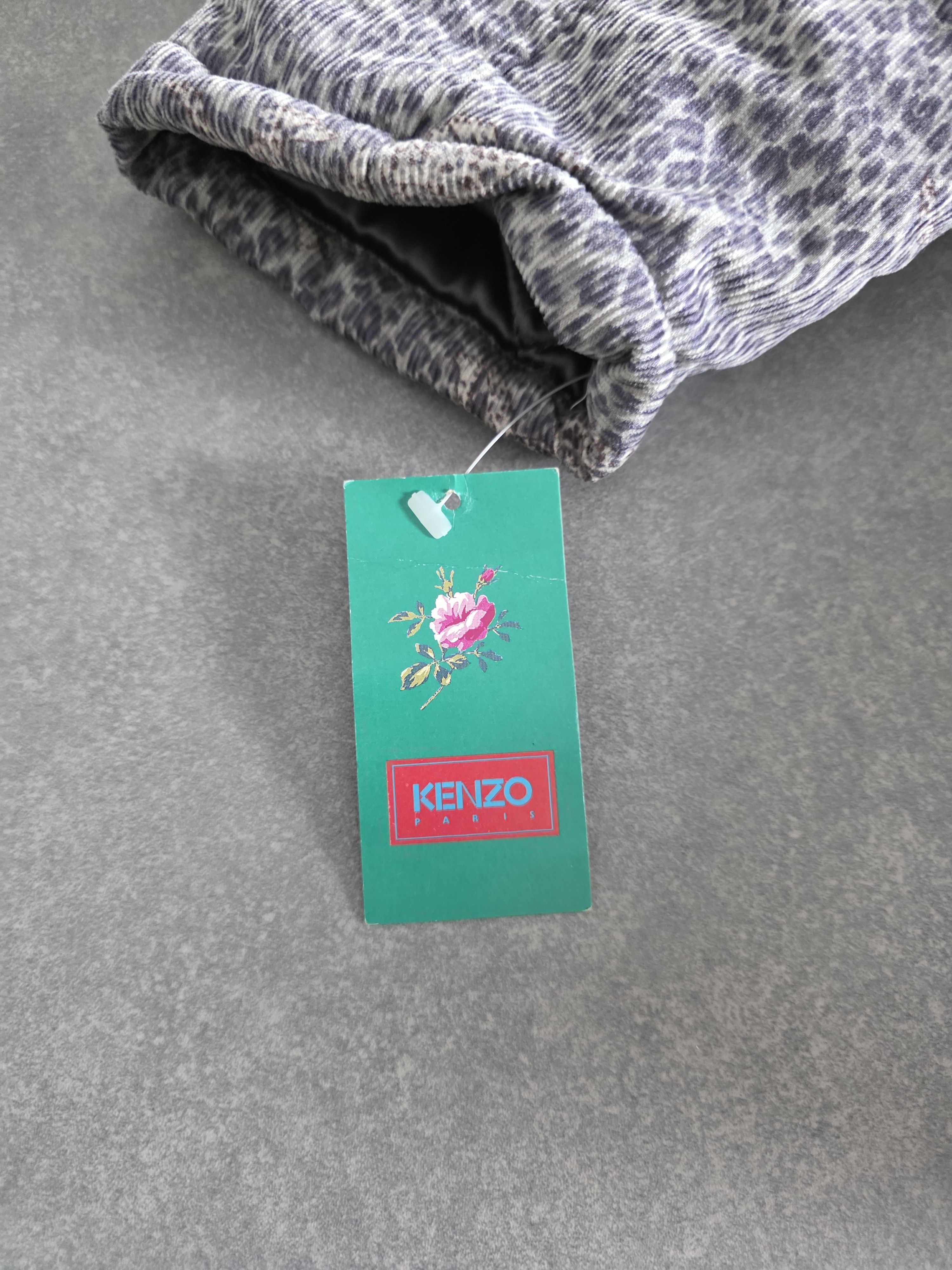 Kenzo Kenzo Paris Giacca Vtg Animalier 90s Con Colletto Pelliccia Size M / US 6-8 / IT 42-44 - 8 Thumbnail