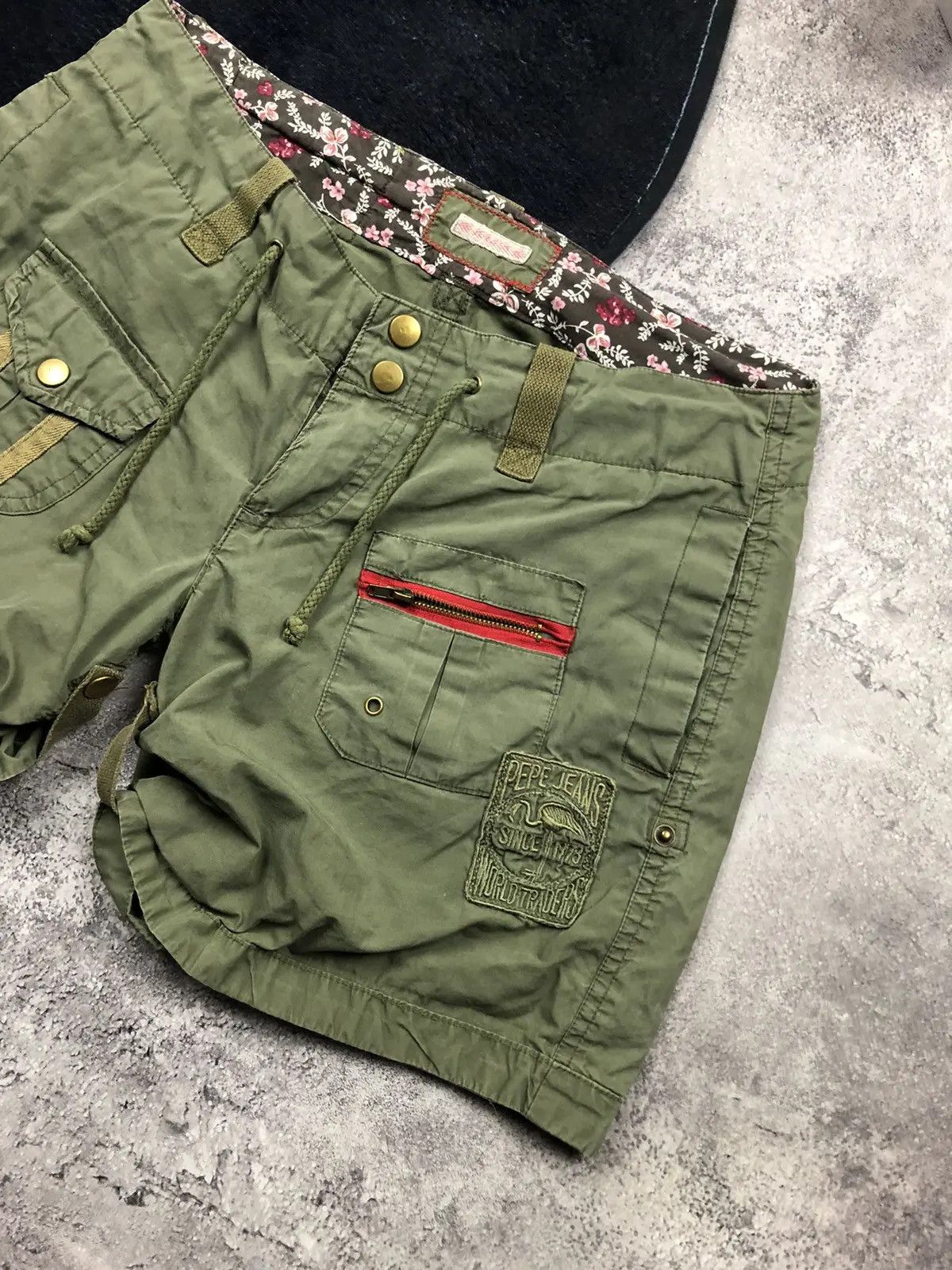 Vintage PEPE JEANS Avantgarde Y2k Style Hype Streetwear Big Logo Size 28" / US 6 / IT 42 - 2 Thumbnail