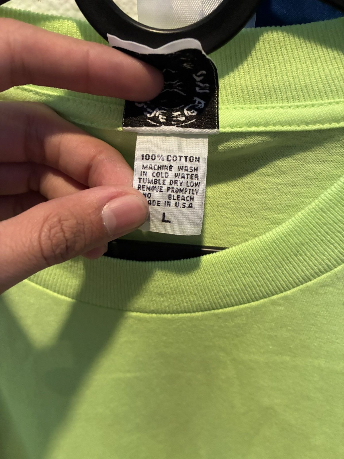 Chrome Hearts Chrome Hearts 90s Neon STAFF Scroll Shirt Size US L / EU 52-54 / 3 - 6 Thumbnail