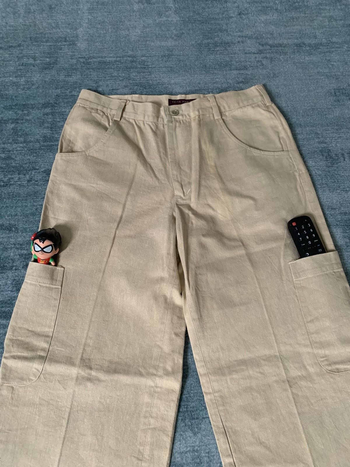 KEITAMARUYAMA 🔥KEITA MURUYAMA TOKYO PARIS BAGGY CARGO PANT Size US 32 / EU 48 - 5 Thumbnail