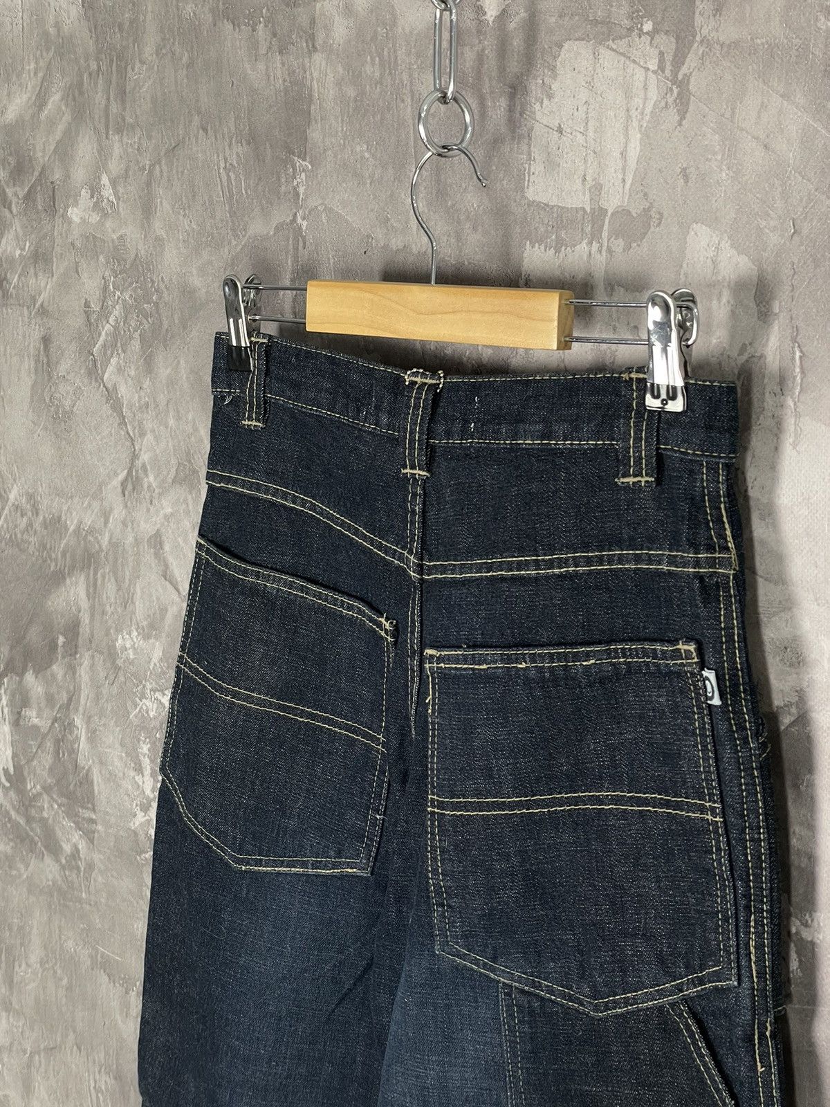 Criminal Damage CRIMNAL DENIM Y2K DENIM JEANS PANTS HIGH WAIST Size US 27 - 12 Thumbnail