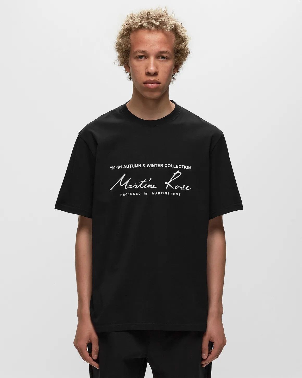 image of ds! Martine Rose Classic S/s Black Short Sleeve T-Shirt, Men's (Size Medium)