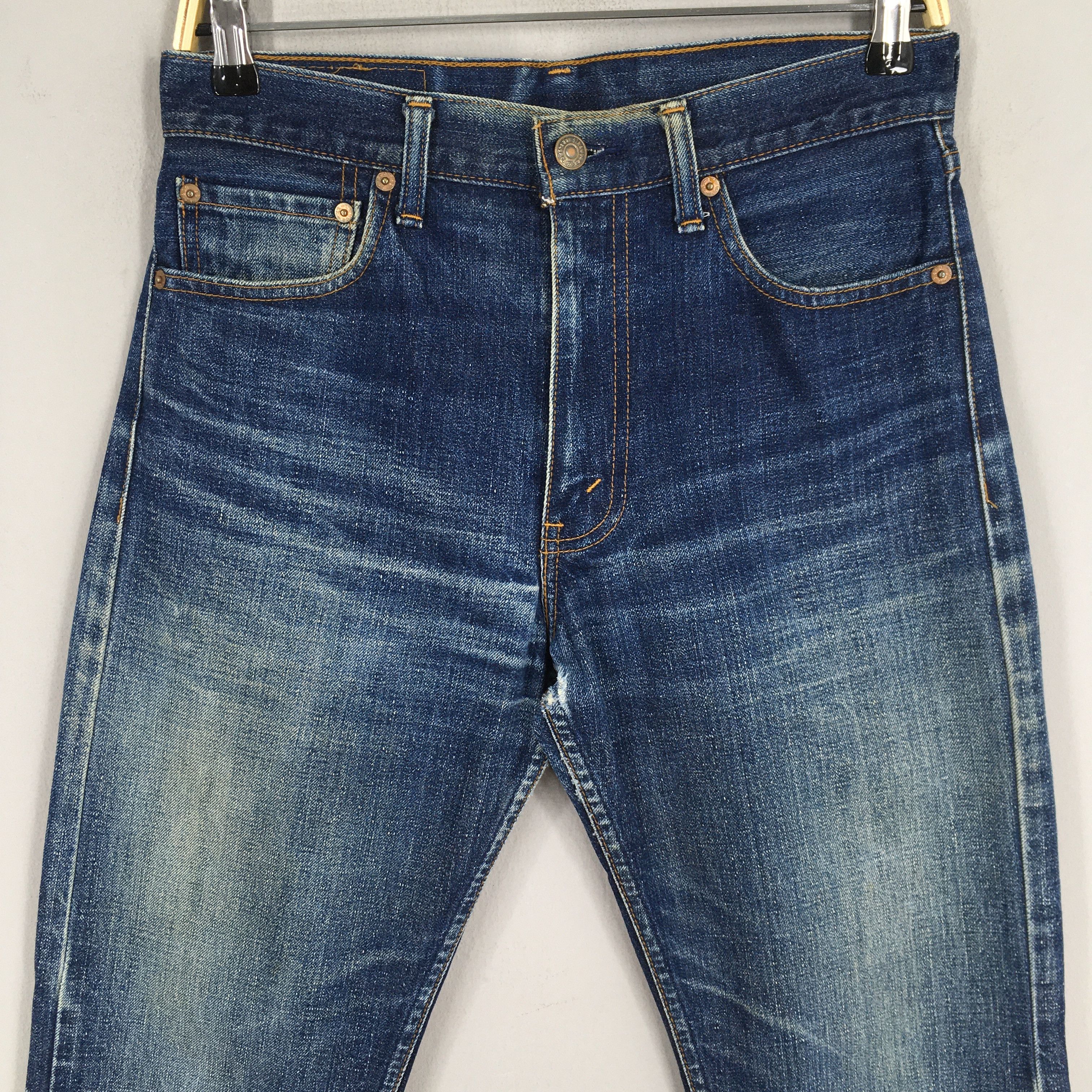 Levi's Size 29x30 Vintage Levi's 505 0300 Light Wash Jeans S1257 Size US 29 - 2 Thumbnail