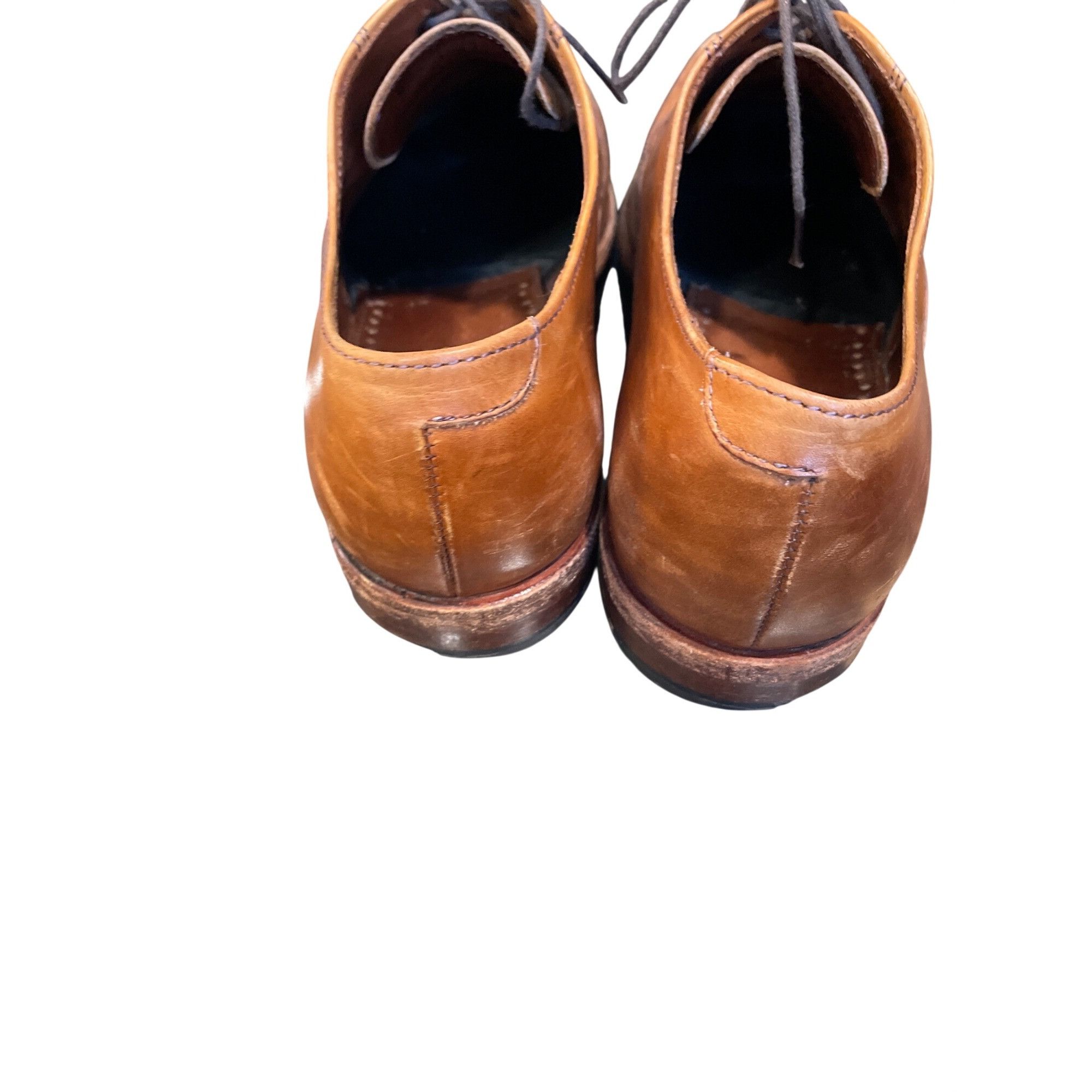 Allen Edmonds Allen Edmonds Augusta mens USA VTg brown leather oxford dre Size US 8.5 / EU 41-42 - 15 Thumbnail