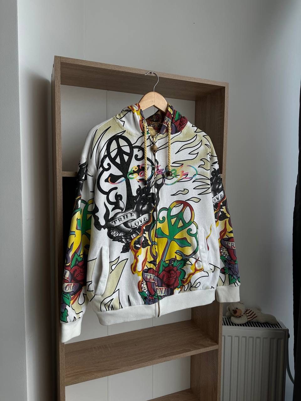 Christian Audigier × Ed Hardy × Vintage Vintage Ed Hardy Christian Audigier Hoodie Size US L / EU 52-54 / 3 - 18 Thumbnail