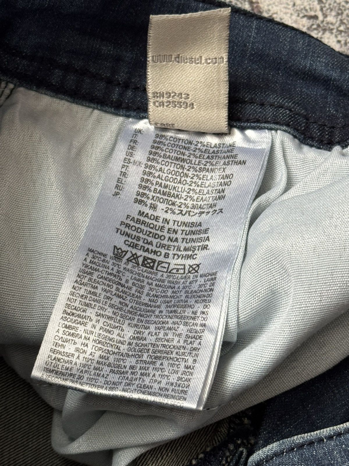 Diesel × Diesel Black Gold Diesel 30/34 denim pant trouser Jean chino distressed y2k Size US 30 / EU 46 - 9 Thumbnail