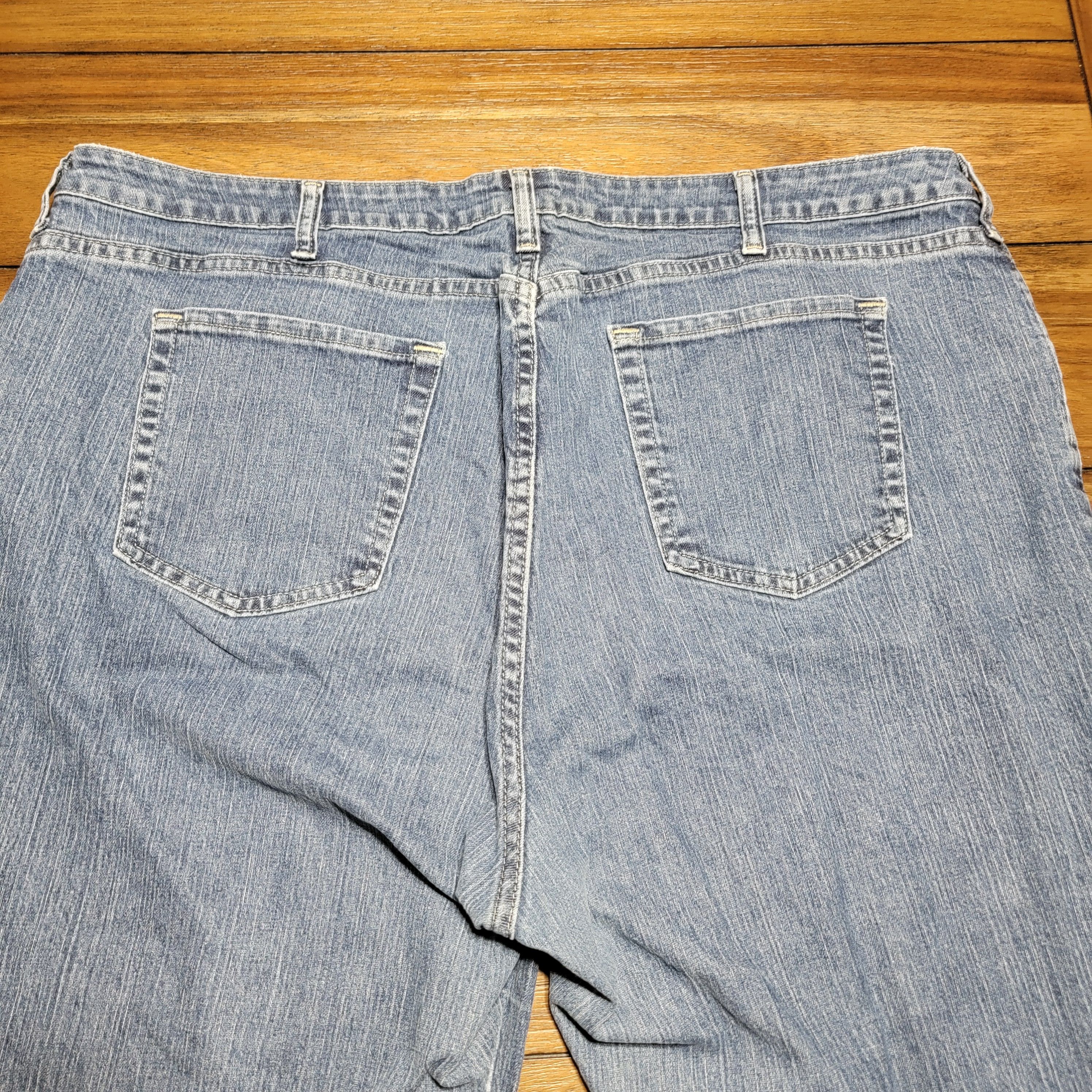 Lee Lee Riders Denim Capris - Size 24W Size 42" / US 20 - 4 Thumbnail