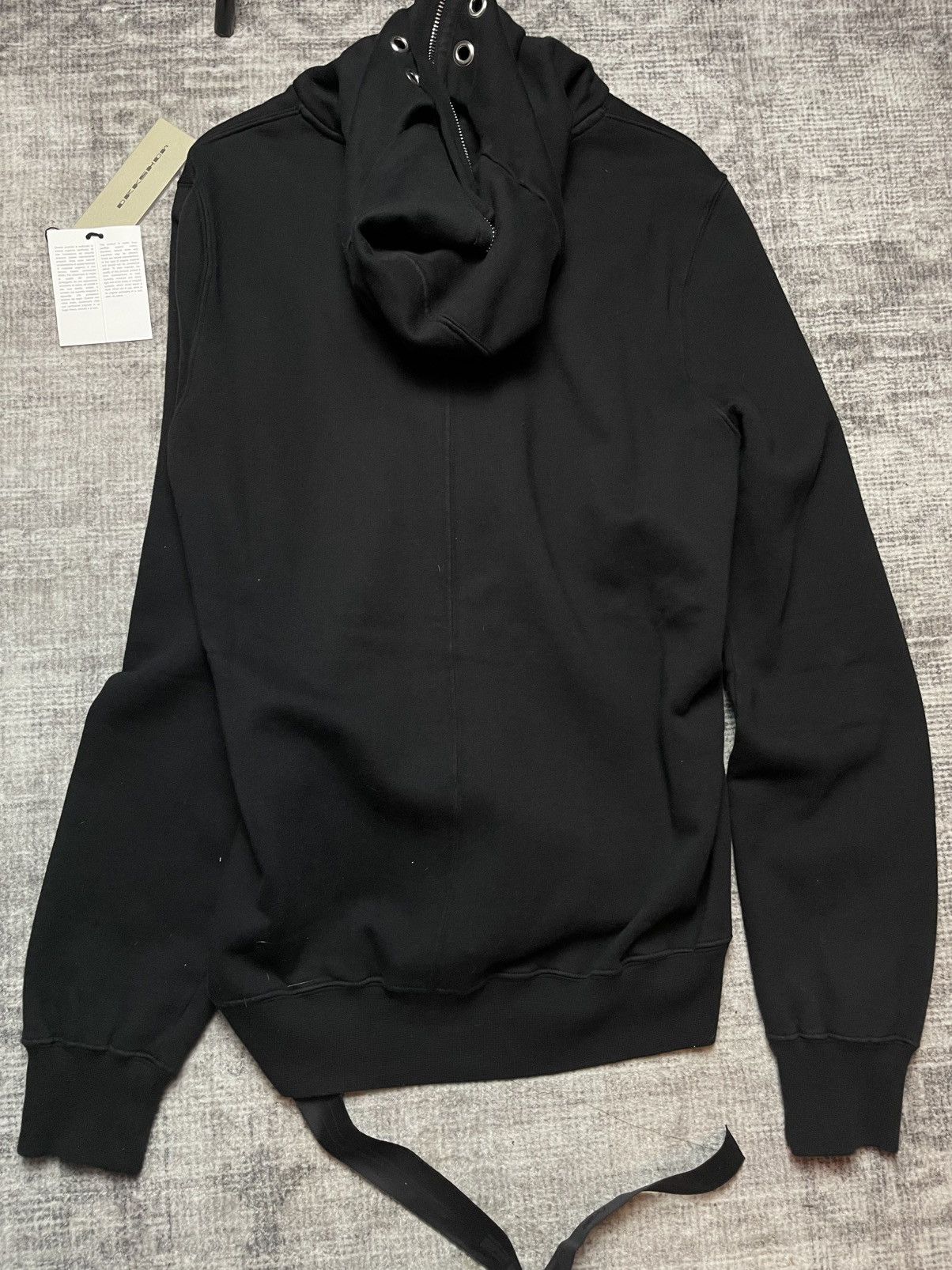 Rick Owens Drkshdw Rick Owens Drkshdw SS23 Gimp Hoodie Black Size US L / EU 52-54 / 3 - 10 Thumbnail