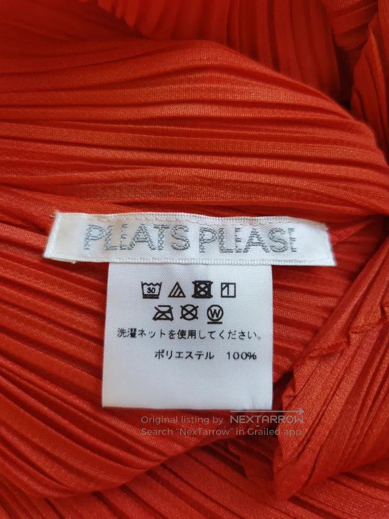 Issey Miyake Issey Miyake Red Dress Size L / US 10 / IT 46 - 7 Thumbnail