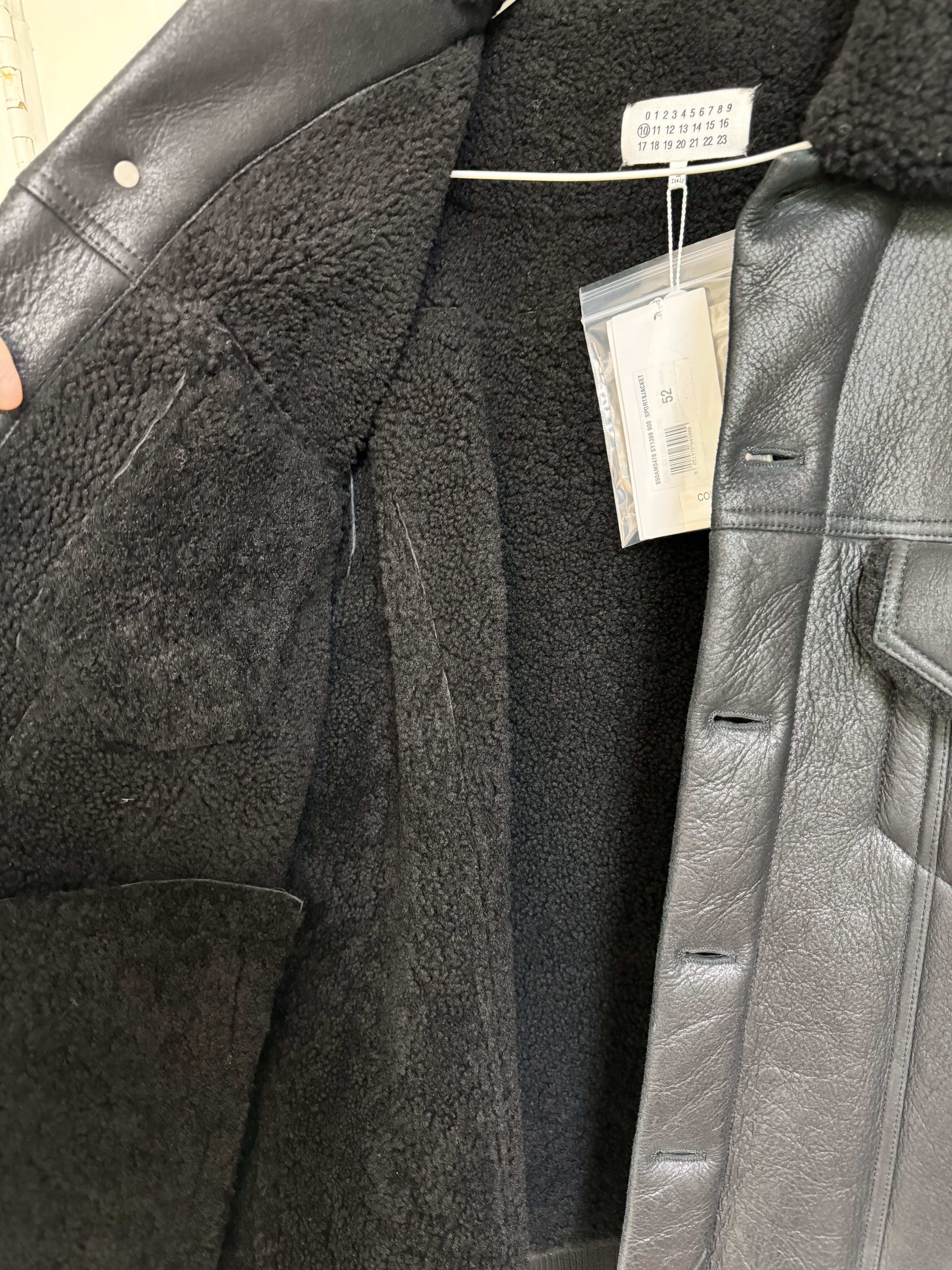 Maison Margiela Maison Margiela Shearling Jacket Size US L / EU 52-54 / 3 - 8 Thumbnail