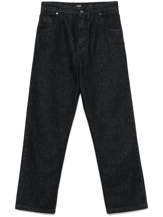 Fendi FENDI Men Denim Pants FLP285 ATK3F0QA1 Black Size US 33 - 1 Thumbnail