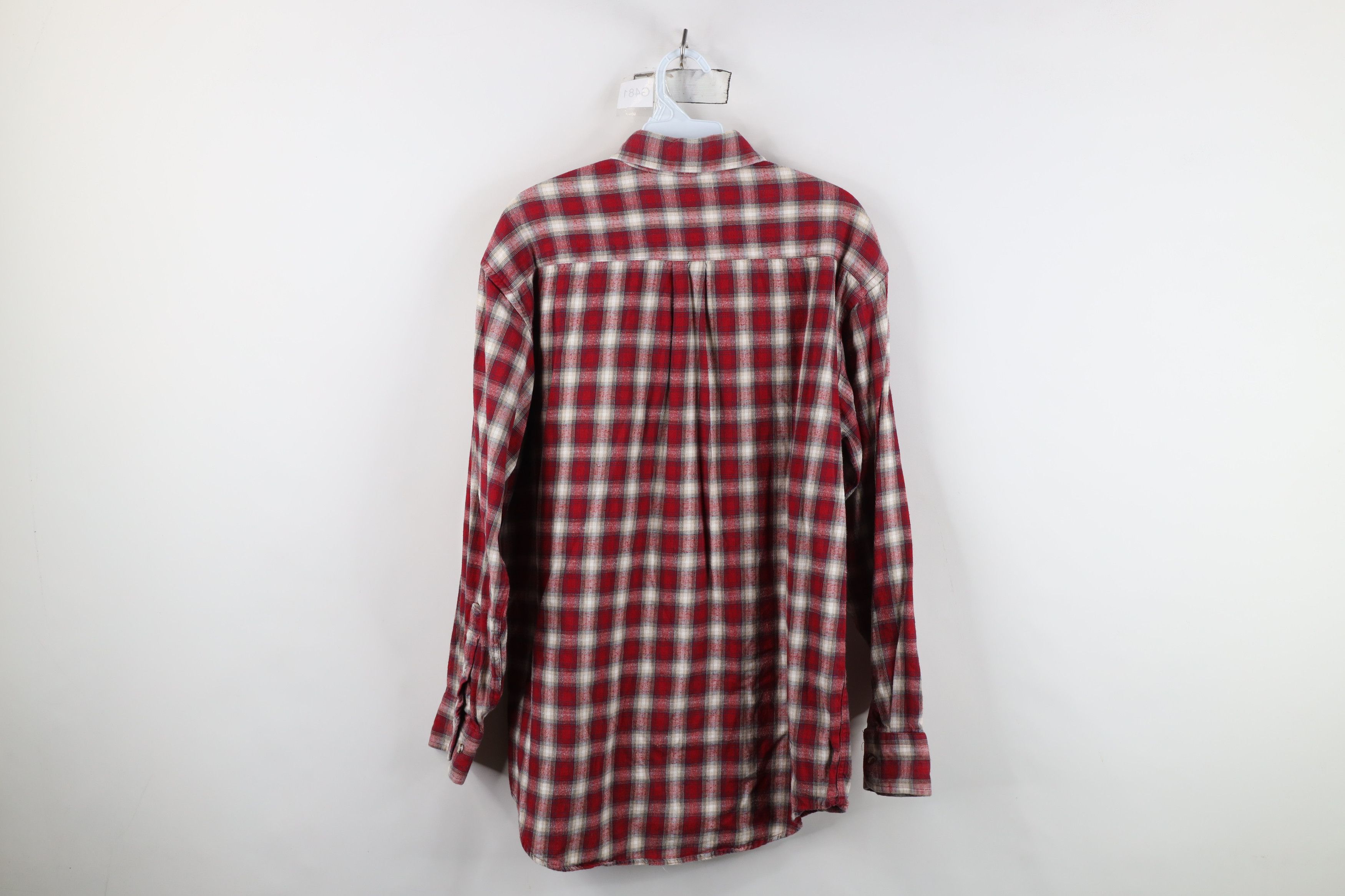 Vintage Vintage 90s Streetwear Flannel Collared Button Down Shirt Size US M / EU 48-50 / 2 - 11 Thumbnail