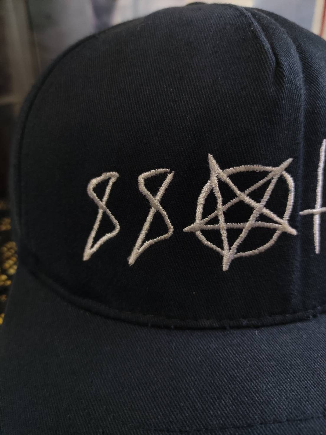 aNYthing Vtg 00's Anything Corpse Pentagram Satanic Snapback Size ONE SIZE - 3 Thumbnail