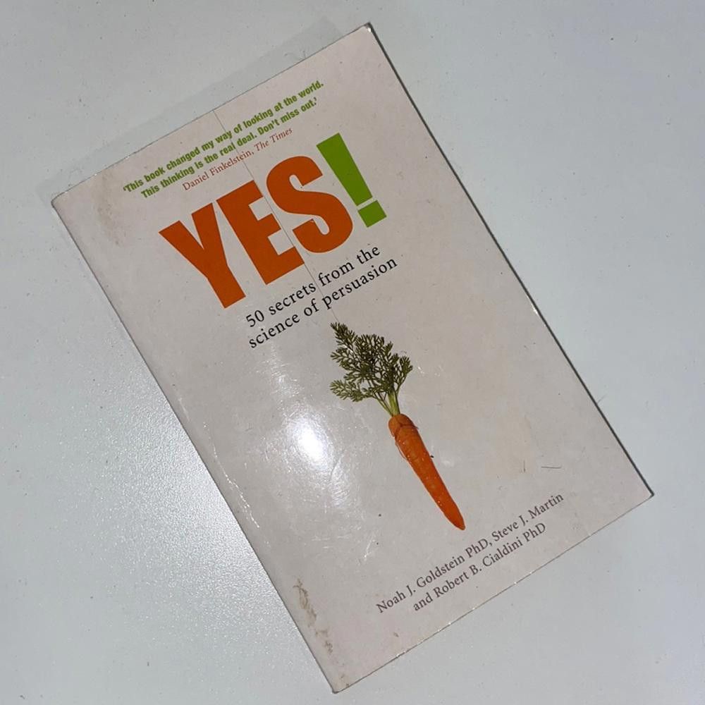 Designer "YES!” Persuasion Paperback Book Size ONE SIZE - 1 Thumbnail