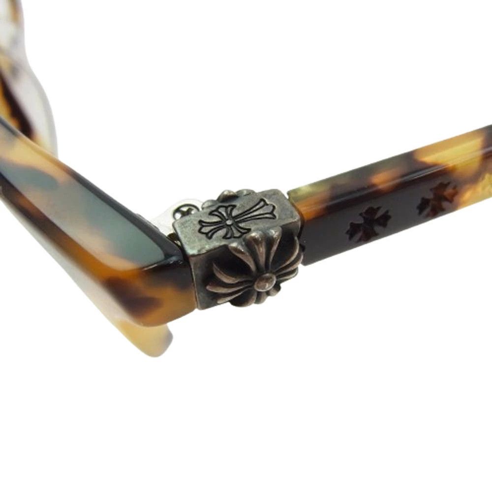 Chrome Hearts CHROME HEARTS MICROPOKE CH Plus Temple Marble Glasses Size ONE SIZE - 6 Thumbnail