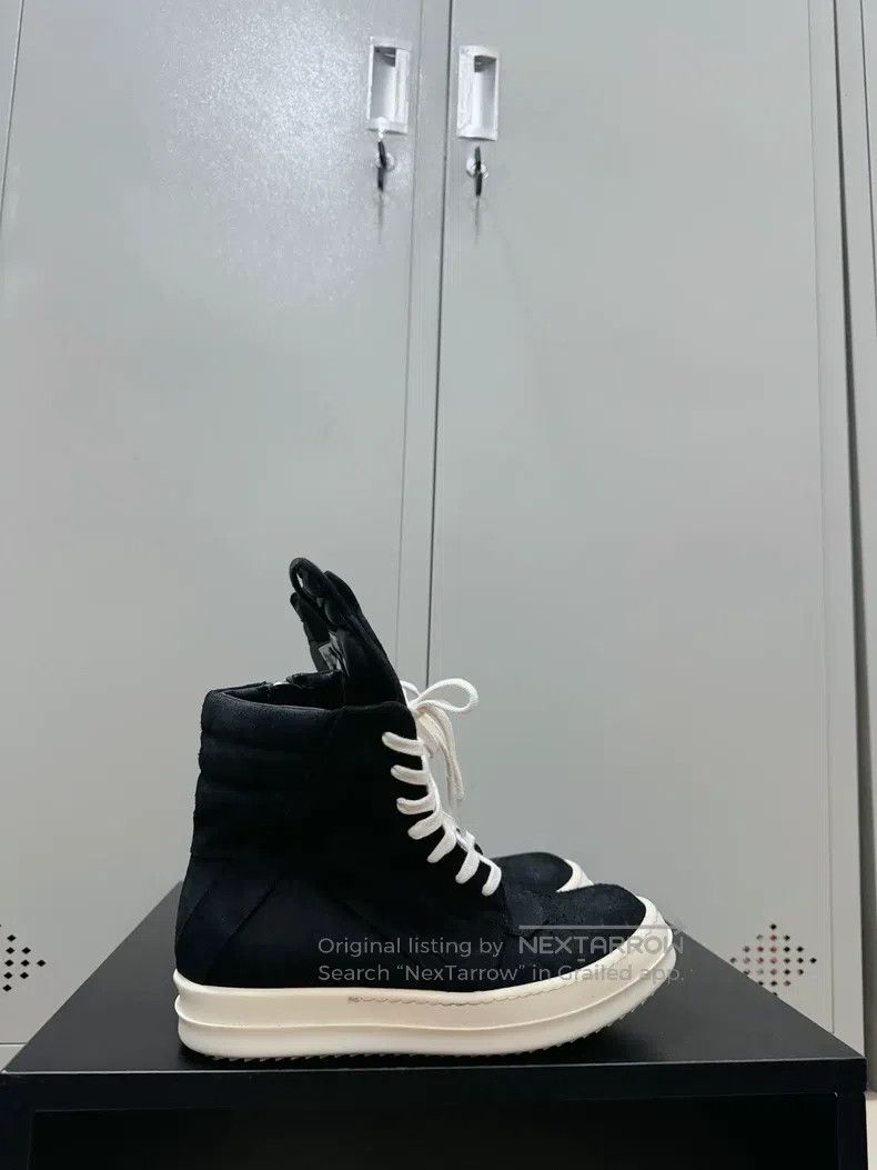 Rick Owens Rick Owens Mainline pure black suede inverted triangle Size US 7 / IT 37 - 3 Thumbnail