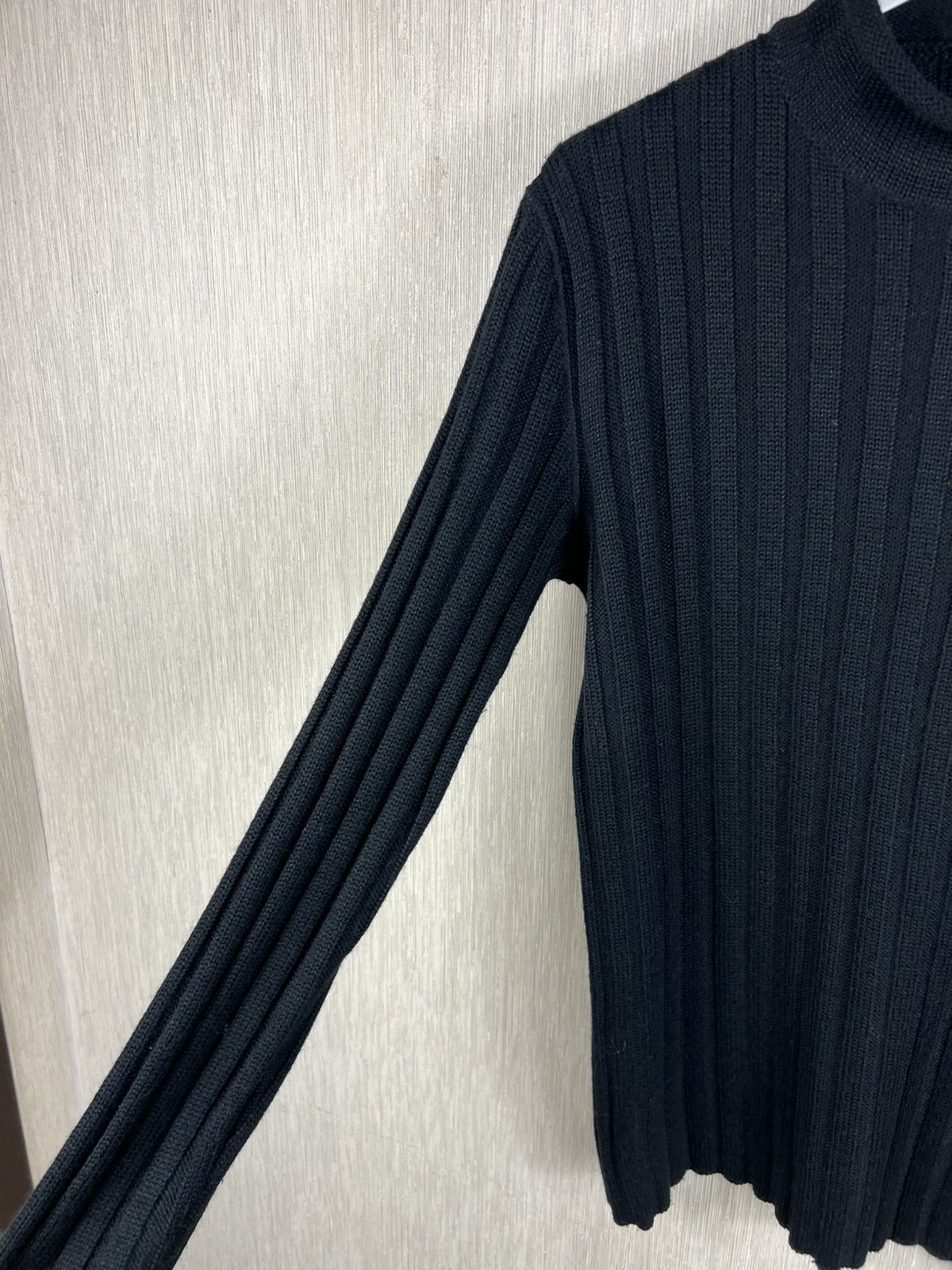 Giorgio Armani Vintage 90s Giorgio Armani jeans striped ribbed sweater Size US L / EU 52-54 / 3 - 10 Thumbnail