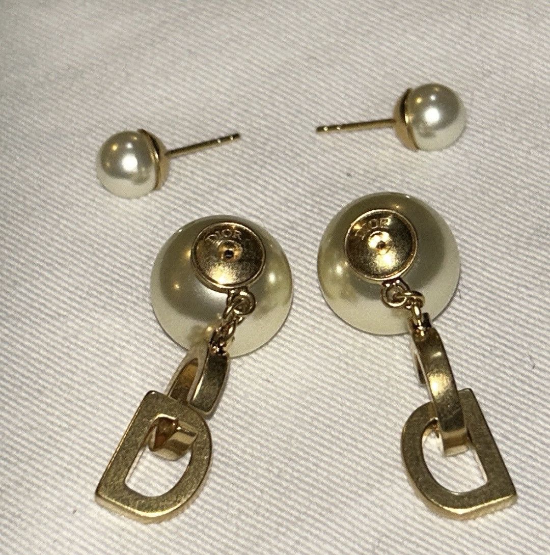 Dior DIOR TRIBALES EARRINGS Gold-Finish Metal Size ONE SIZE - 4 Thumbnail