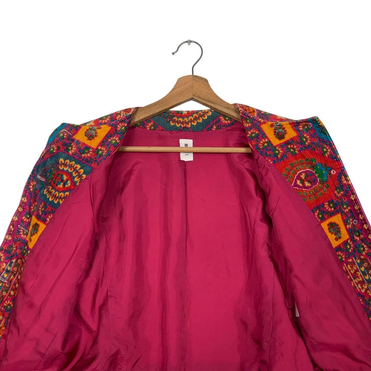 Ungaro Paris 90's UNGARO Tapestry Jacquard Pattern Jacket #2728-C123 Size S / US 4 / IT 40 - 12 Thumbnail