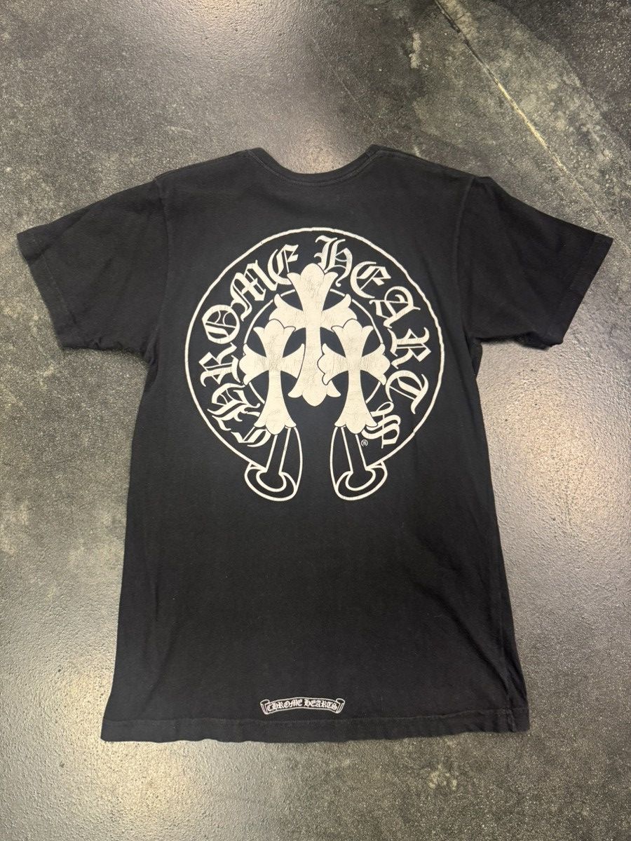 Chrome Hearts Chrome Hearts Triple Cross Tee Size US S / EU 44-46 / 1 - 2 Thumbnail
