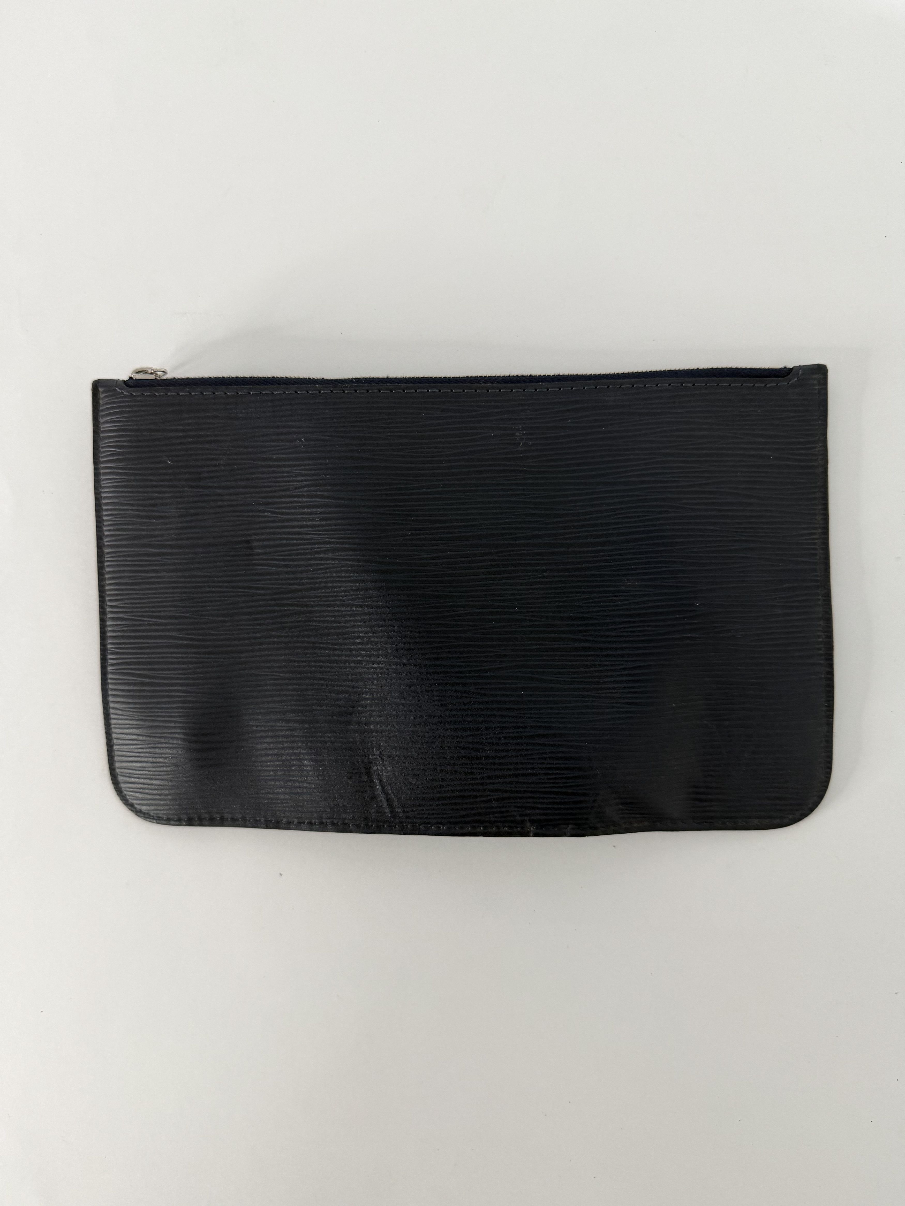 Louis Vuitton Louis Vuitton Epi Leather Neverfull Pouch Navy Size ONE SIZE - 1 Thumbnail