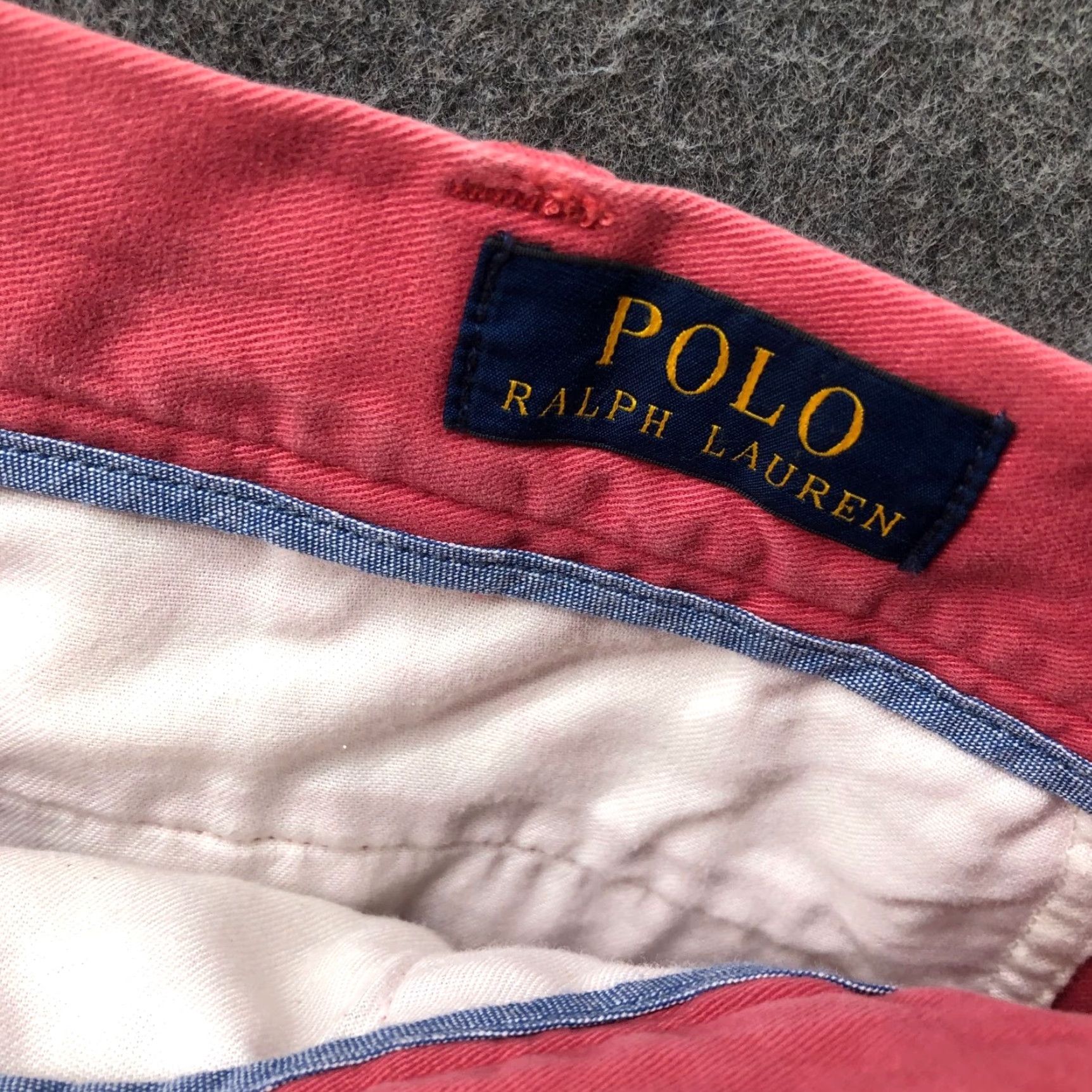 Polo Ralph Lauren Polo Ralph Lauren Classic Fit Chino Shorts Mens 40 Pink Flat Front 9'' Size US L / EU 52-54 / 3 - 7 Thumbnail