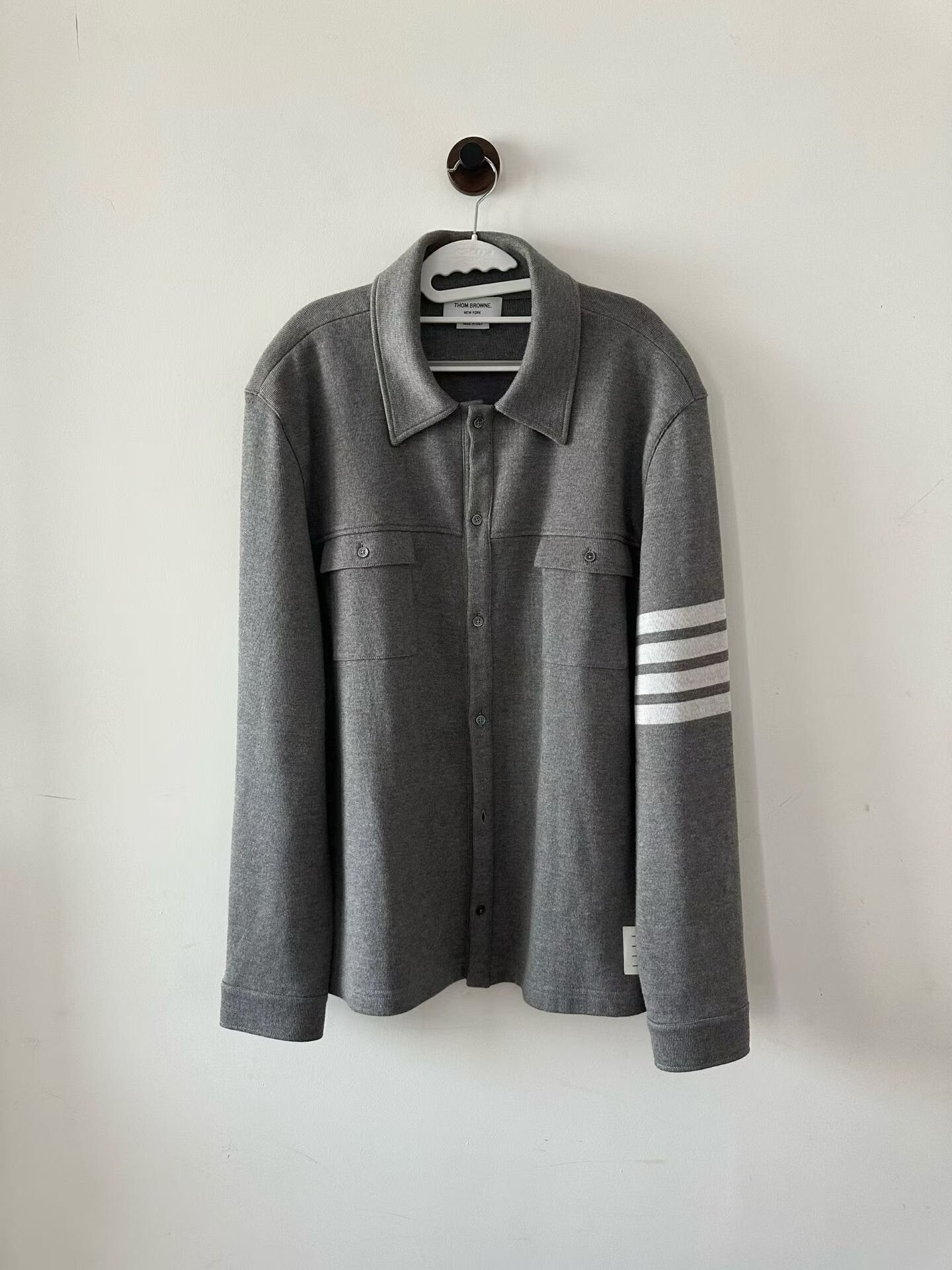 Thom Browne Thom Browne Gray Jacket Size US XL / EU 56 / 4 - 1 Thumbnail