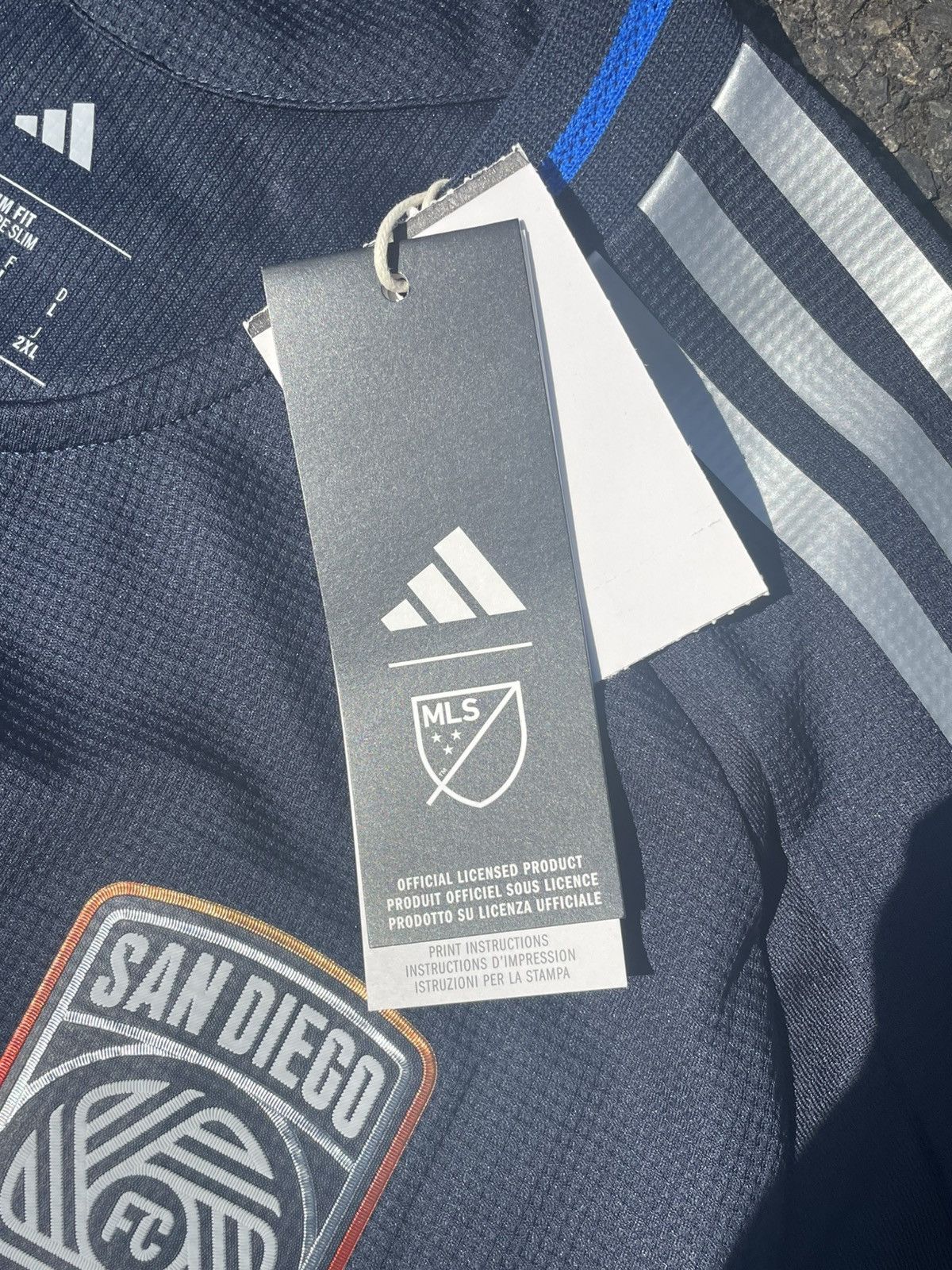 Adidas San Diego FC 2025/26 Authentic Jersey Size Large NWT Size US L / EU 52-54 / 3 - 4 Thumbnail